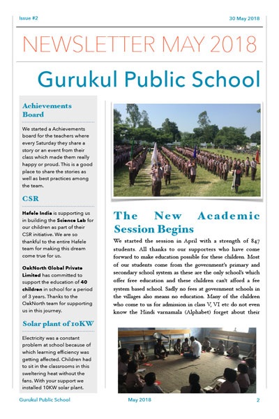 Gurukul Public School Raebareli