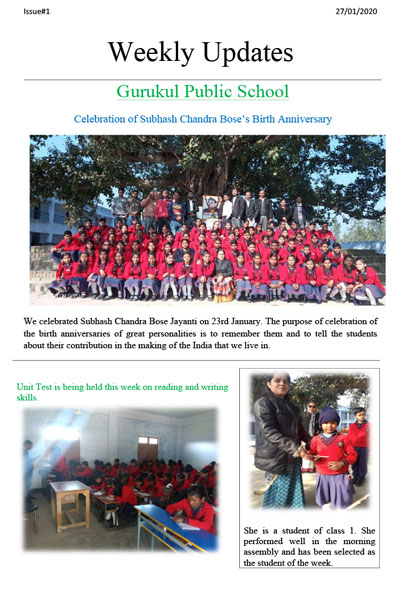 Gurukul Public School Raebareli